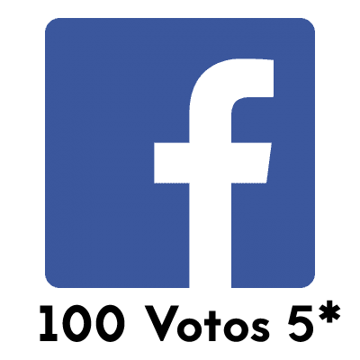 100 votos 5 estrellas facebook