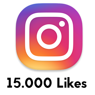 15000 likes instagram