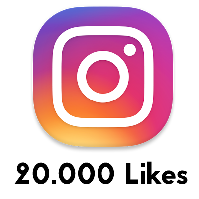 20000 likes instagram