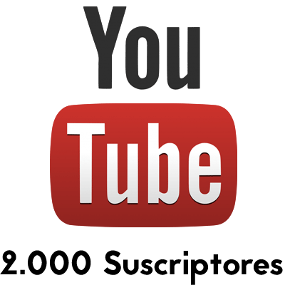 2000 suscriptores youtube