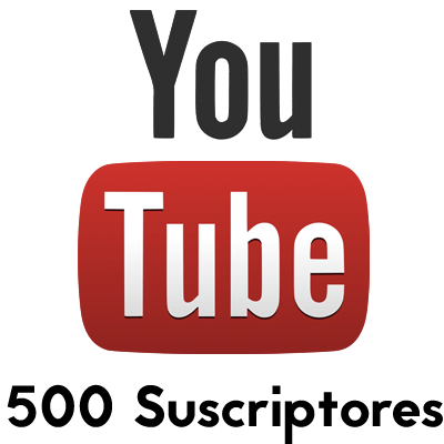 500 suscriptores youtube